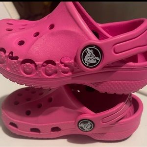 Toddler size 6 Pink Crocs